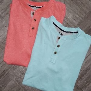 6 FOR $25/×2 Vibrant Lee Dress Shirts